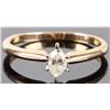 Image 1 : 0.15CT MARQUISE DIAMOND 14K YELLOW GOLD RING