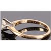 Image 2 : 0.15CT MARQUISE DIAMOND 14K YELLOW GOLD RING