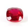 Image 1 : 14.75CT CUSHION-CUT RED RUBY GEMSTONE W/ EGL CERT.