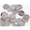 Image 2 : ASSORTED 90% SILVER WASHINGTON QUARTERS - (41)