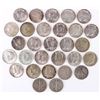 Image 1 : ASSORTED U.S. SILVER HALF DOLLARS 1935-1969 - (30)