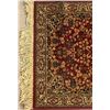 Image 4 : ANTIQUE ORNATE PERSIAN SILK RED RUNNER RUG