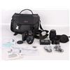 Image 1 : NIKON D3200 CAMERA W/ ALL ACCESSORIES & CAMERA BAG