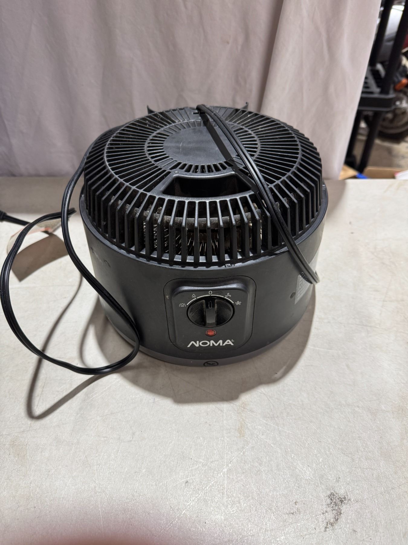 Noma high velocity heater fan