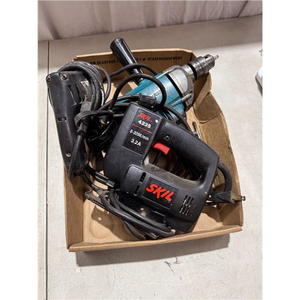 Drills and Skil saw