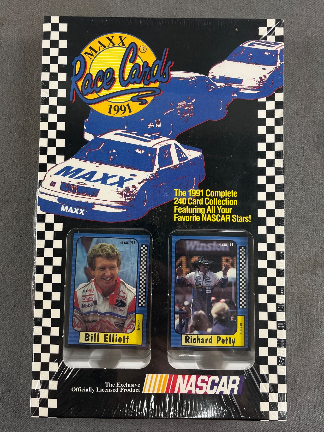 Complete Card Collection SEALED Box Of 1991 Maxx Race Cards Nascar Complete Card Collection