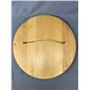 Image 2 : Very Nice First Nations Circular Carved & Painted Wood Wall Art. Approx. 18" Diam.