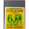Image 2 : Reproduction 14" x 22"  July 15 - 1975 Poster - London's Lyceum Ballroom Presents George Harrison An