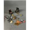 Image 2 : Nice Lot Of Collectibles & More - Jewelry Bags, Scarves, Asian Tea Set, Piano Scroll etc