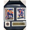 Image 2 : Edmonton Oilers #99 Wayne Gretzky Framed Memorabillia. Approx. 12" x 10.5"