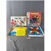 Image 1 : 2 Vintage Activities In Original Boxes - Hasbro Walt Disney Dial Art & MB 1978 Twister Game