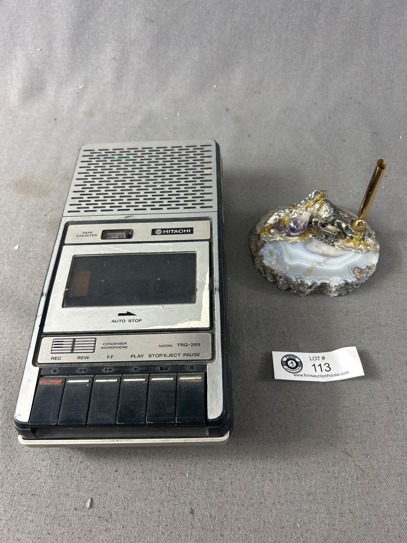 Audiotronics model 154S-D audio cassette recorder as shown. #1 Audiotronics model 154S-D audio cassette recorder as shown. #1