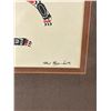 Image 2 : Vintage Kwakwaka'wakw First Nations "Sea Monster = Ya-gish" Framed Art Signed By Chief Henry Speck. 