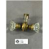 Image 1 : Antique/Vintage Glass Doorknob Set