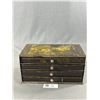 Image 2 : Vintage Metal Resistors 4-Drawer Organizer approx. 11" x 5.5" x  5.5"