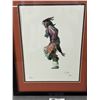 Image 2 : Ltd Ed. 32/375 First Nations Framed Art Print  Marcos 2001. Approx.17" x 12.75"