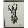 Image 2 : Ltd Ed. 31/375 First Nations Framed Art Print . Marcos 2000. Approx.17" x 12.75"
