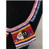 Image 2 : Vintage Hand Beaded Choker Necklace. Approx. 17"L