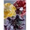 Image 2 : 3 Colourful Vintage Wade Ceramic Trinket Bowls Made In England. Approx. 3.25" Diam.