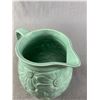 Image 2 : Pretty Vintage Floral Textured Pitcher/Jug. Approx. 6.25"H. Marked 1580 Made In England
