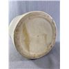 Image 3 : Vintage Unmarked Stoneware Crock. Approx. 7.25"H x 7" Diam