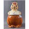 Image 1 : Cute Vintage Pig Nurse/Doctor Ceramic Cookie Jar Made In Japan. Approx. 13"H