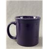 Image 2 : Vintage HLC Fiesta Mug & Unmarked Dark Blue Creamer