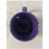 Image 3 : Vintage HLC Fiesta Mug & Unmarked Dark Blue Creamer