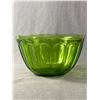 Image 2 : 2 Vintage 5"H x 10" Diam. Glass Bowls