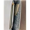 Image 8 : 2 Vintage Purses - Beaded Clutch Hand Made In Hong Kong & Silver Sheen Made In U.S.A. For HL