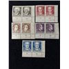 Image 2 : Selection Of Mint Postage Stamp Issues From Germany 1948/49 Including Rare Full Set Of Pairs Of Goet