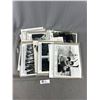 Image 1 : Lot Of Vintage Black & White 8" x 10" Photographs Of Movie Stars