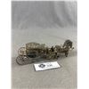 Image 1 : Beautiful 800 Silver Antique Horse & Carriage!