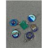 Image 2 : Antique Sterling Silver Enamel Charms