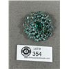 Image 1 : Awesome Genuine 1910 Edwardian Silver Aquamarine Brooch