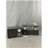Image 1 : 2 Vintage Electric AM Radios Made In Canada - Marconi Twin Speaker & Admiral Model No. Y2999X