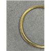Image 2 : Vintage Snake Link Gold Tone Quality Bracelet