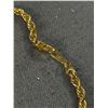Image 2 : Vintage Gold Tone Rope Bracelet