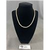 Image 1 : Vintage Slightly Graduated Genuine Pearls  Necklace Original Clasp, String Slightly Loose
