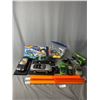 Image 1 : 3  1/18 Scale Maisto Die Cast Collectible Cars On Stands, HotWheels & More