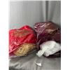 Image 2 : Lot Of Misc Christmas Décor - Floral, Animated, Candle Lamps & More