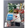 Image 2 : Lot Of Vintage Football Collectibles - Ephemera Including BC Lions, 1988 Topps NFL Cards,Pins & More