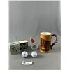 Image 2 : Lot Of Golf Collectibles - Golf Balls, Pins, Ball Markers & More