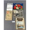 Image 2 : Misc. Souvenier & Guide Books Including 10" H Grande Prairie Alberta Swan Figure
