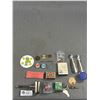 Image 2 : Vintage Souvenier Collectibles - Stir Sticks, Match Books, Woodward's 100th Anniversay Tile & More