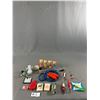 Image 1 : Misc. Vintage Collectibles, Fishing Tackle, Disney Card Game, Finger Puppets & More