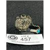 Image 2 : Vintage Silver Bottle Design w/ Stopper Pendant