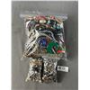 Image 1 : Large Bag of 2 Small Bags of Misc Jewelry Beads Parts Etc