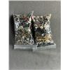 Image 3 : Large Bag of 2 Small Bags of Misc Jewelry Beads Parts Etc