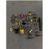 Image 2 : Misc. Collectibles - Dressing Table Vanity Set, Cuff Links, Knick Knacks & More